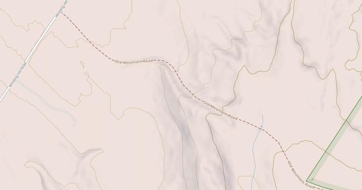 Map preview of NALMC Trail/Old Mountain Rd
