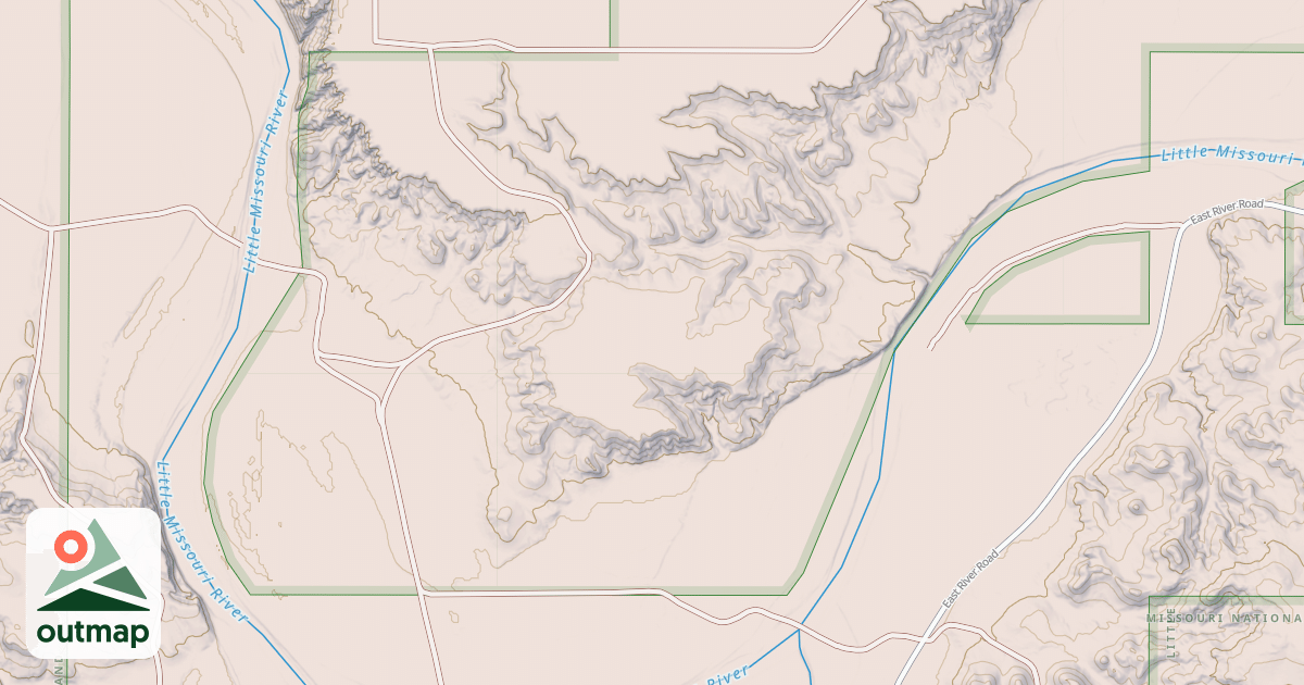 Map of (C) WEST RIVER