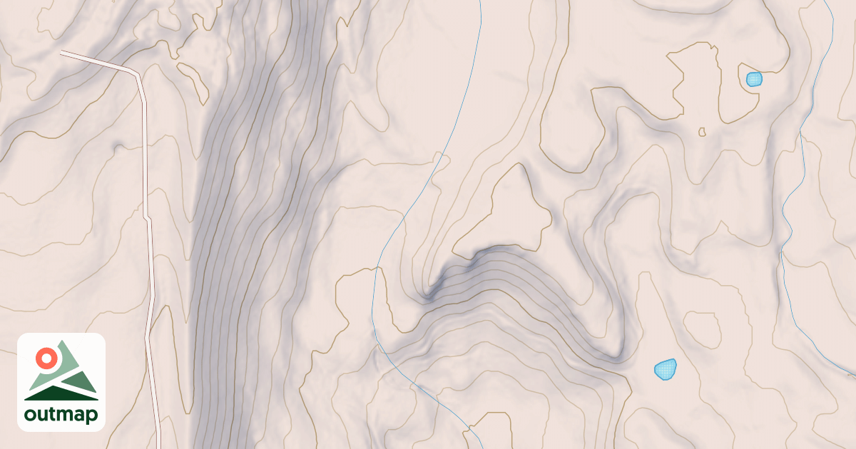 Map of CHANCE ROAD SPUR