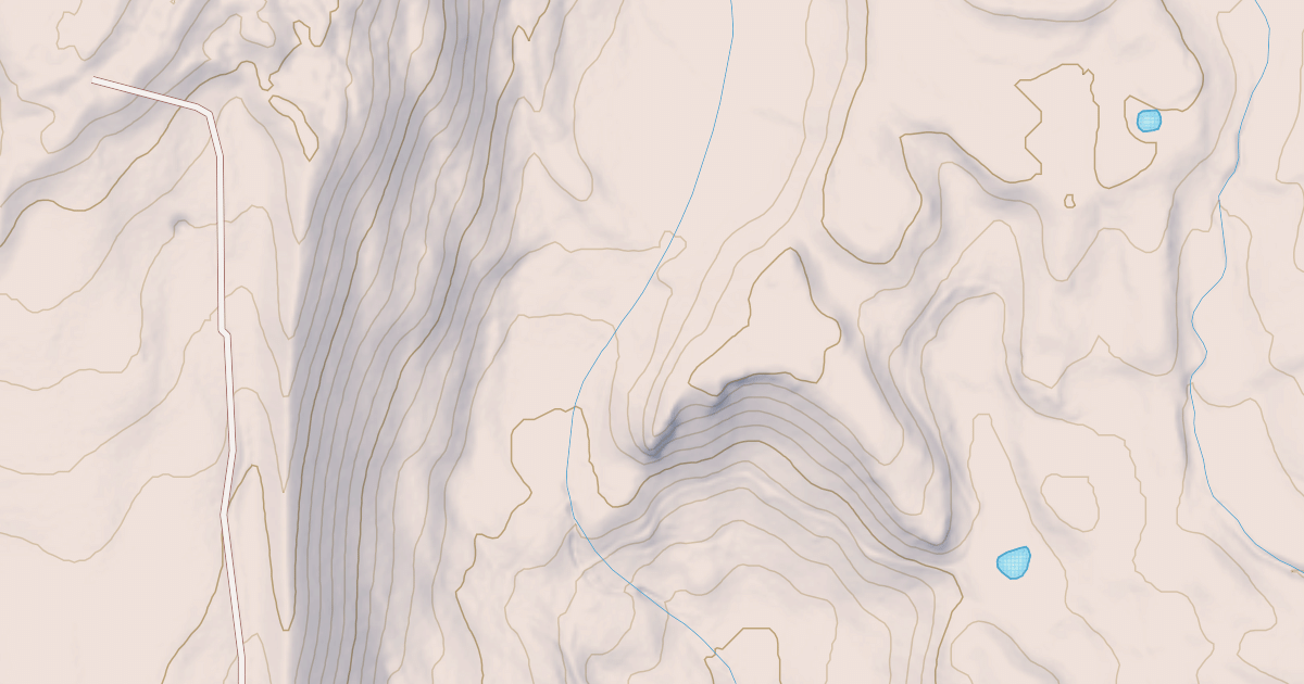 Map preview of CHANCE ROAD SPUR