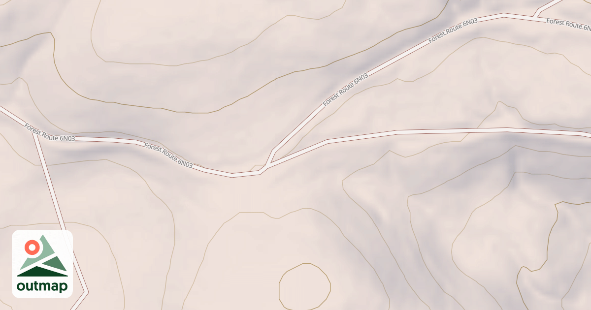 Map of USFS National Forest System Roads {E285188E-064C-42C1-8B50-B1920775C3C4}