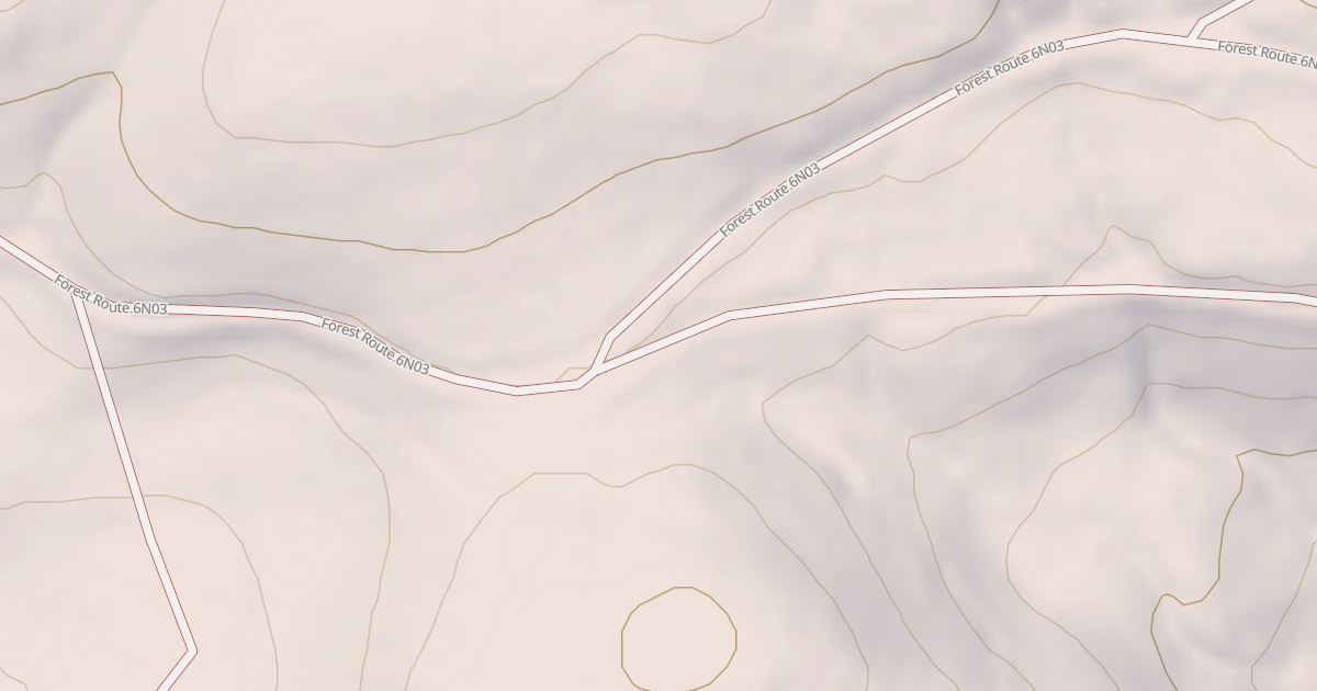 Map preview of USFS National Forest System Roads {E285188E-064C-42C1-8B50-B1920775C3C4}