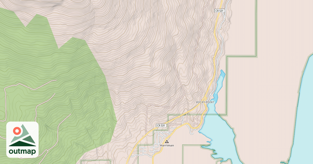 Map of 3556