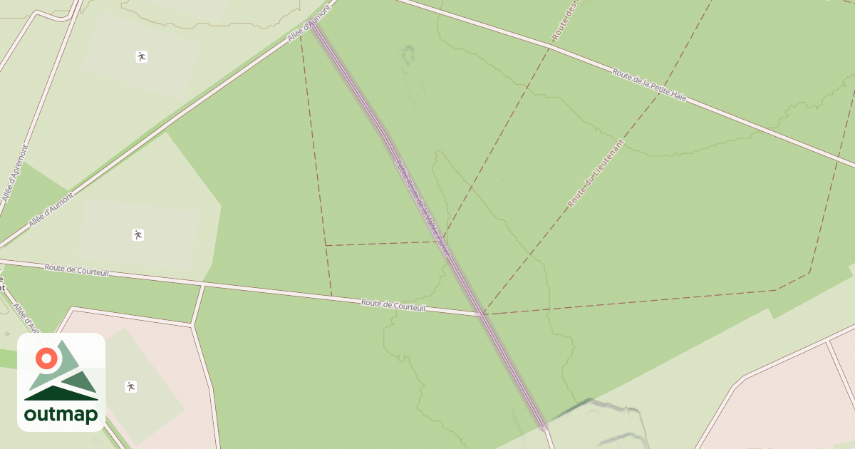 Map of Petite Route de la Vallée Panier