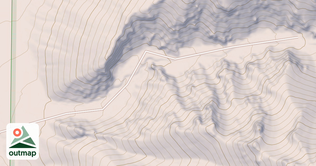 Map of ANDERSON CANYON