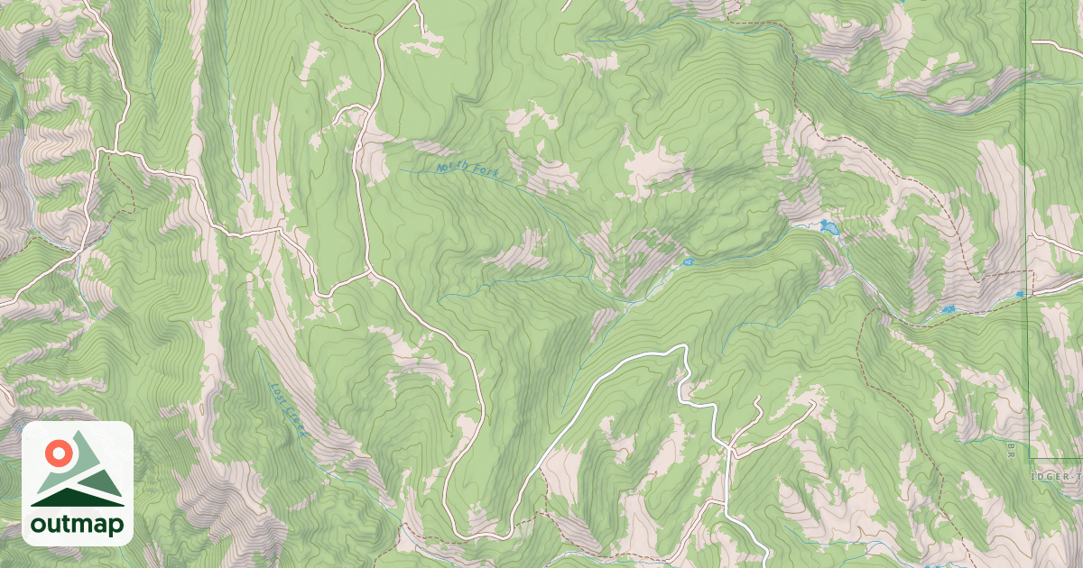 Map of SALT RIVER PASS TIMBER SALE