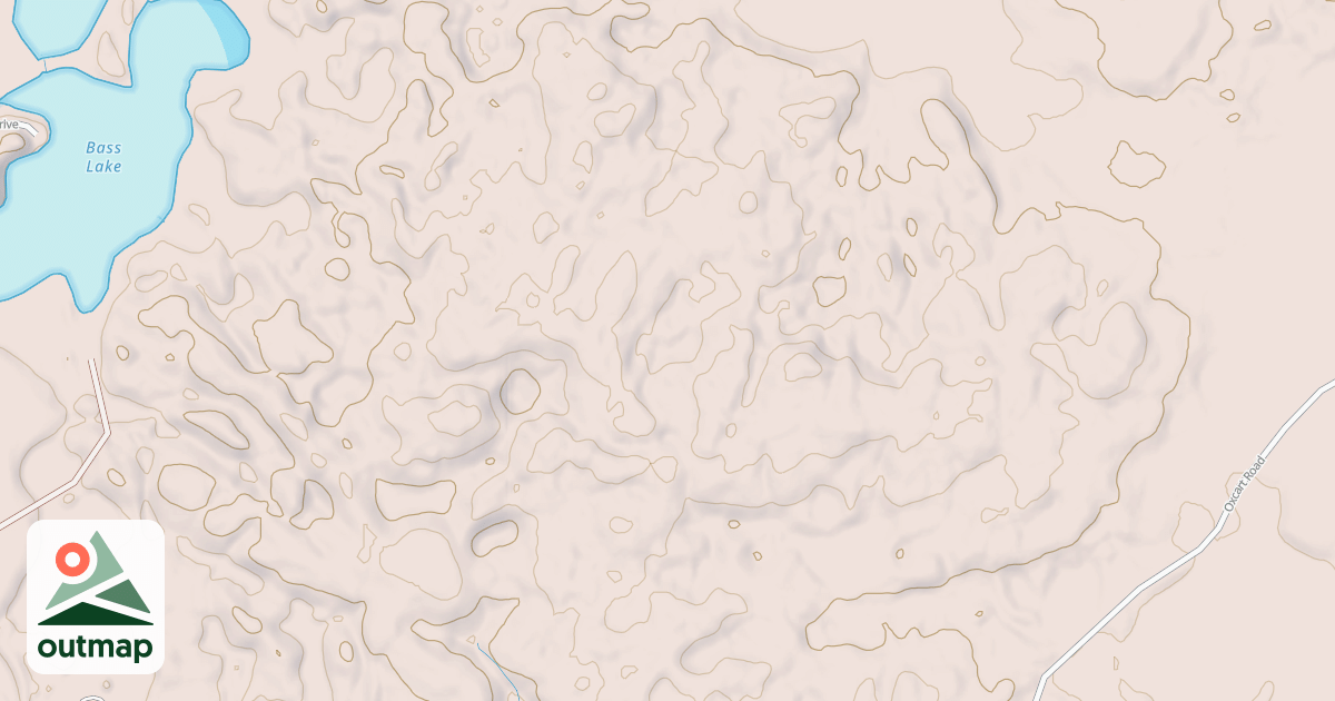 Map of Pine Center Trail