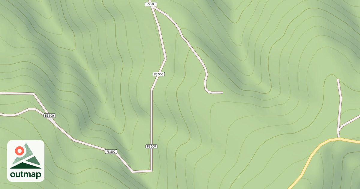 Map of USFS Motor Vehicle Use Map Roads {8D5CC820-6A78-476D-9E8A-79E1611EC00C}