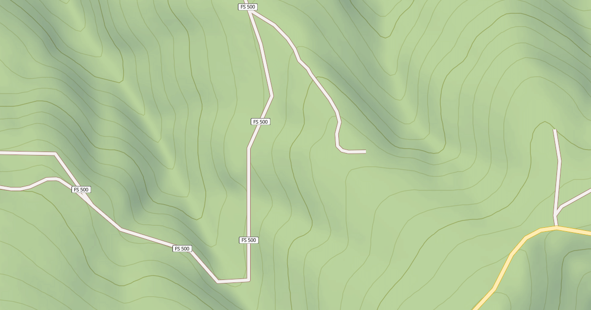 Map preview of USFS Motor Vehicle Use Map Roads {8D5CC820-6A78-476D-9E8A-79E1611EC00C}