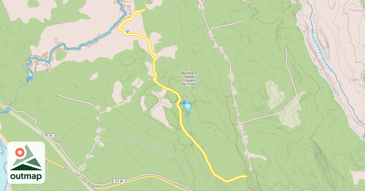 Map of A West Trail