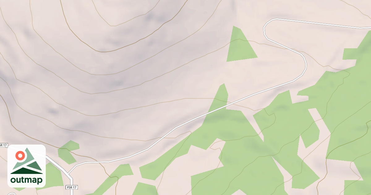 Map of CABIN CR TRAILER PARK C.G.