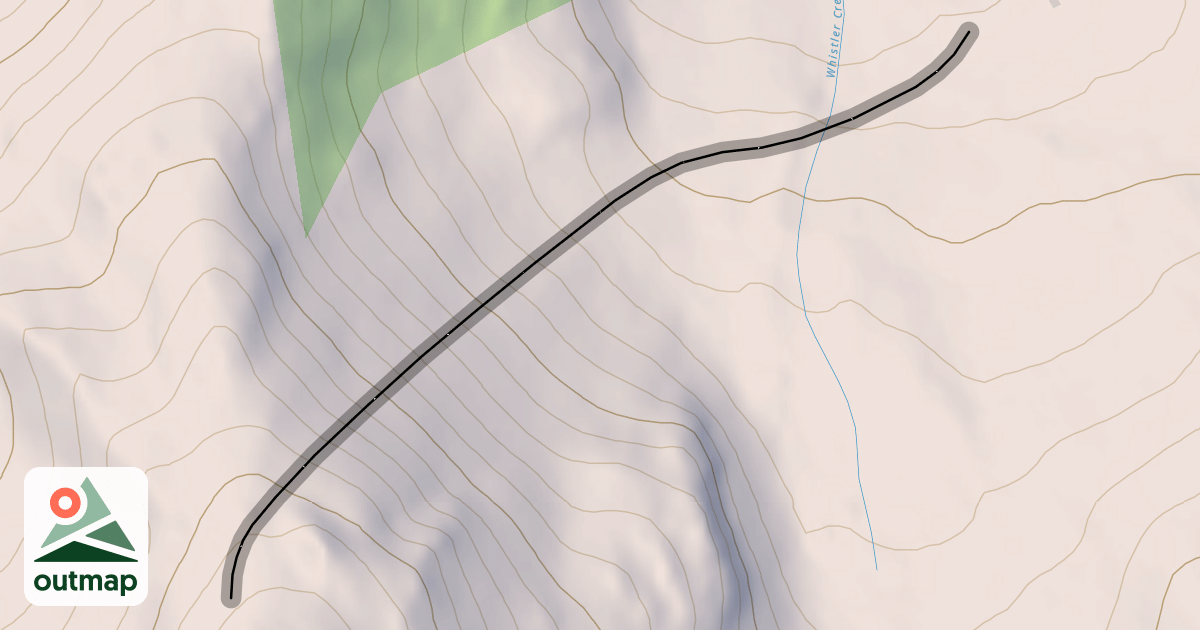 Map of Shale Slope