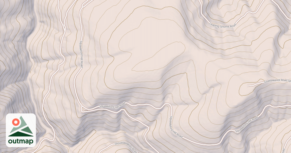 Map of UPPER COLD CREEK