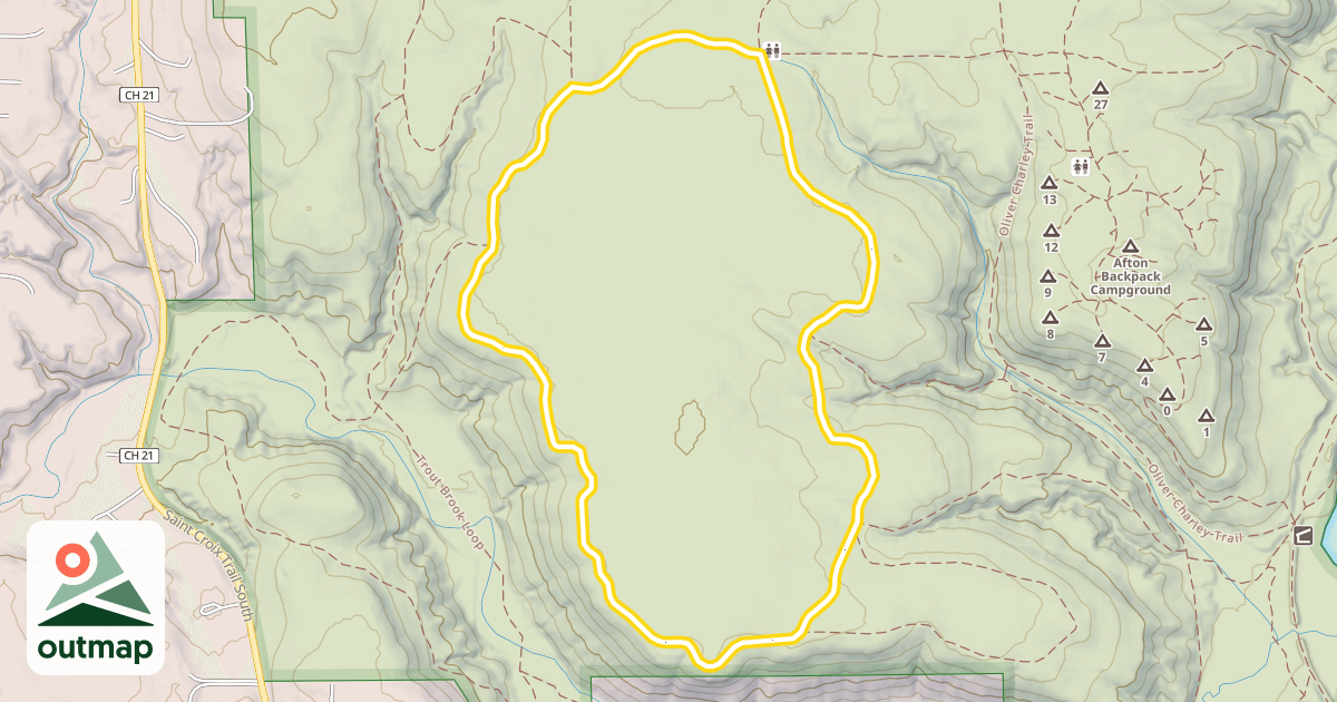 Map of Prairie Loop