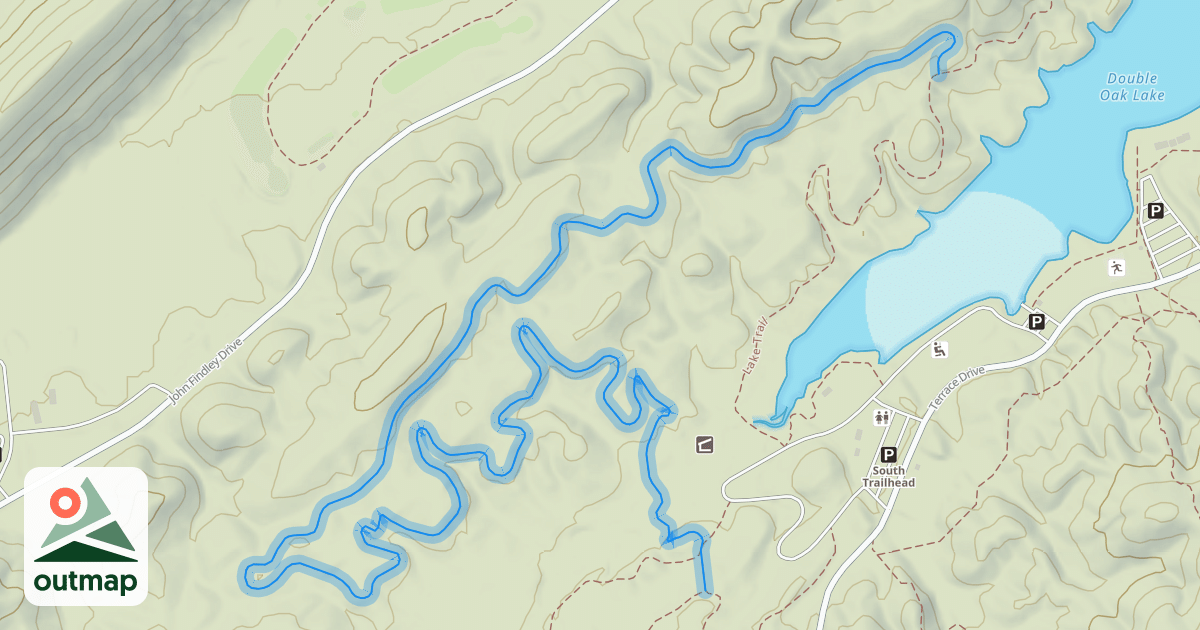 Map of Rattlesnake Ridge