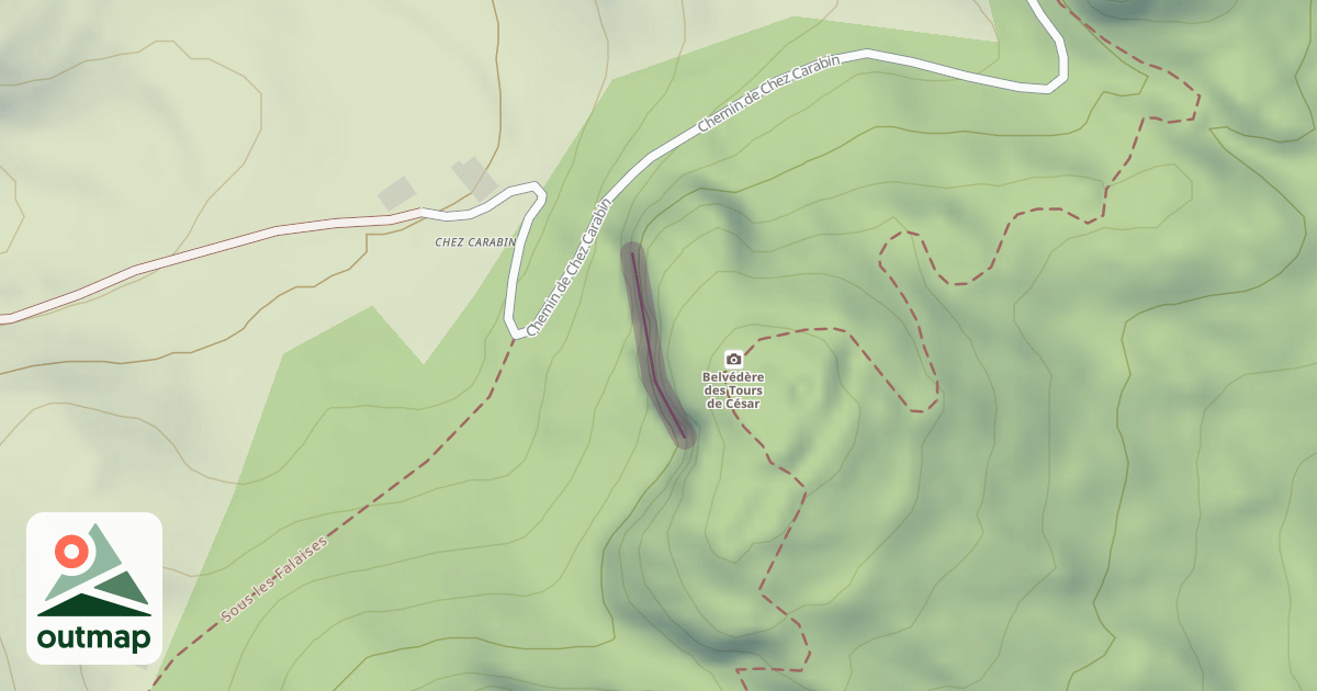 Map of Secteur Grotte