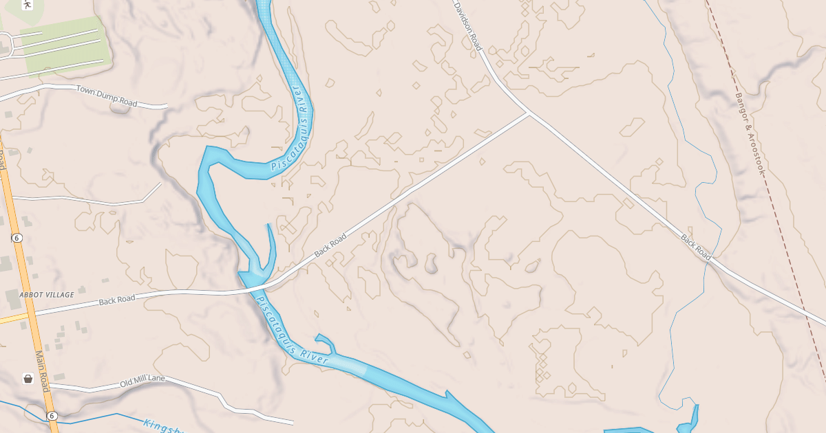 Map preview of Maine Statewide ATV Trails 11