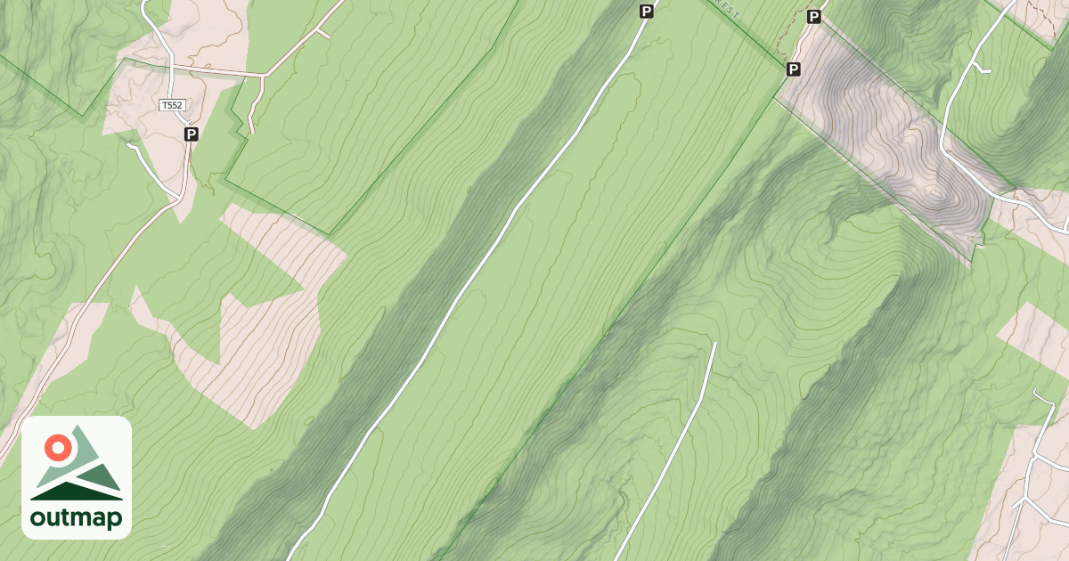 Map of Bear Valley Salvage