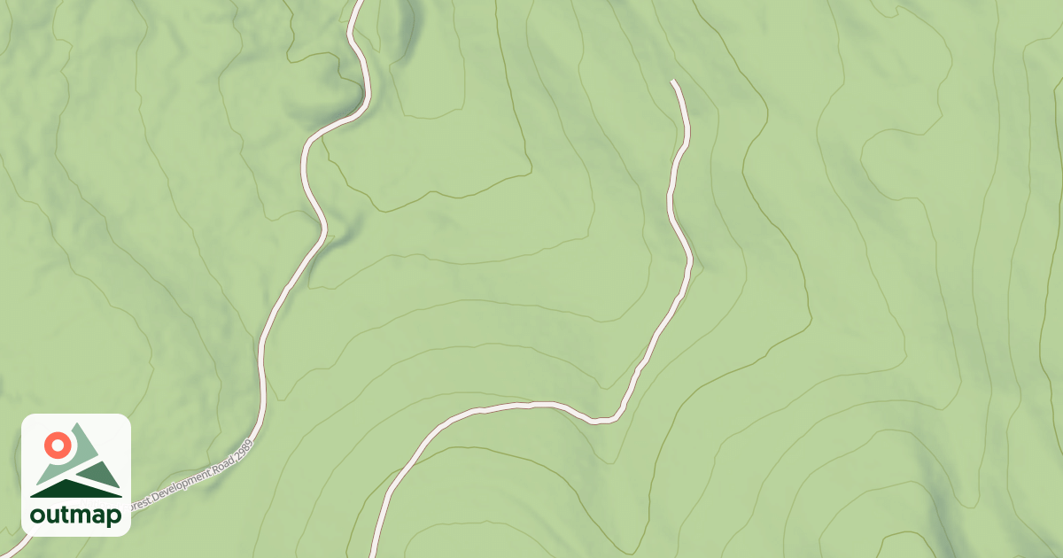 Map of GERGEN CREEK B