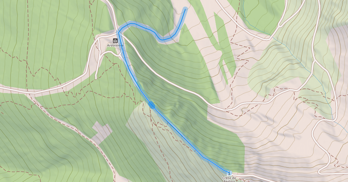 Map preview of Clapierre