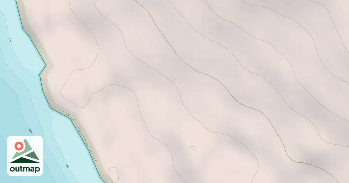 Map of Kizhuchia Creek Road