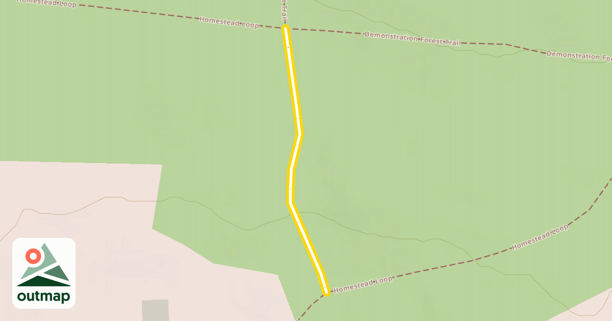 Map of Homestead Loop