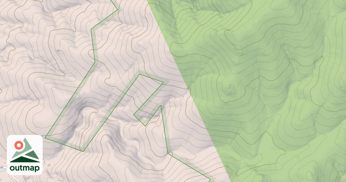 Map of BERLIN CANYON