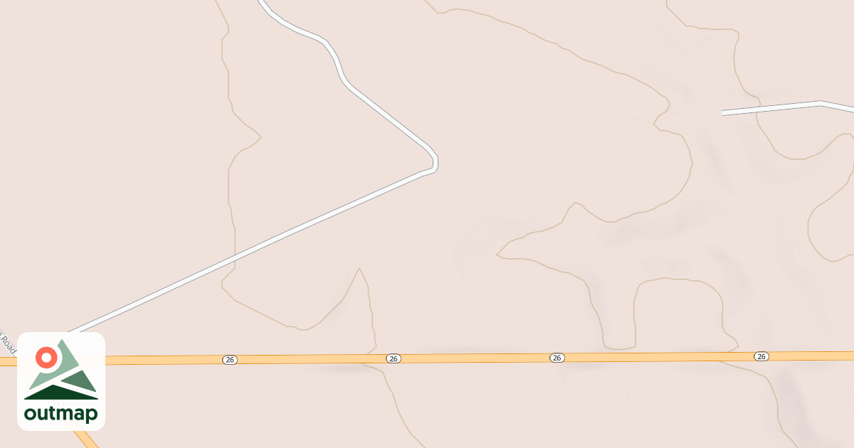 Map of OLD HWY 26