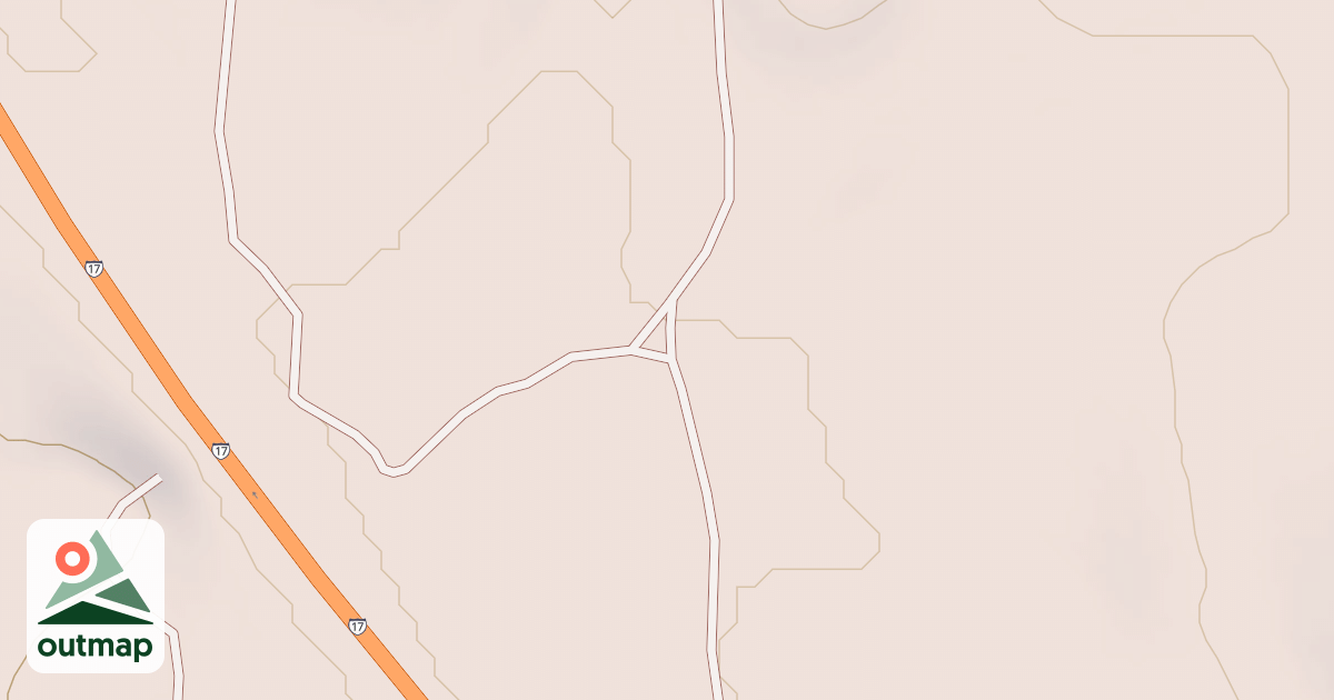 Map of BLM National GTLF Public Motorized Roads 009d5e7c-21ae-436e-bfa0-ca4b2a276a93