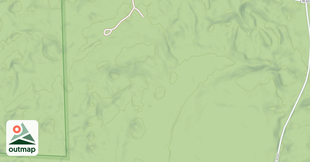 Map of FR 322AB