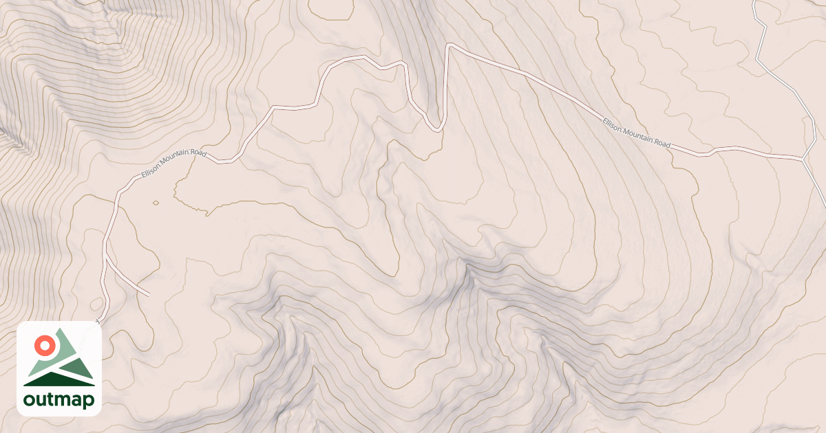 Map of ELLISON MTN