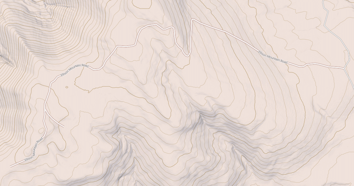 Map preview of ELLISON MTN