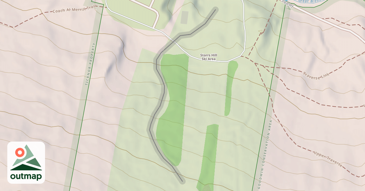 Map of Back Trail