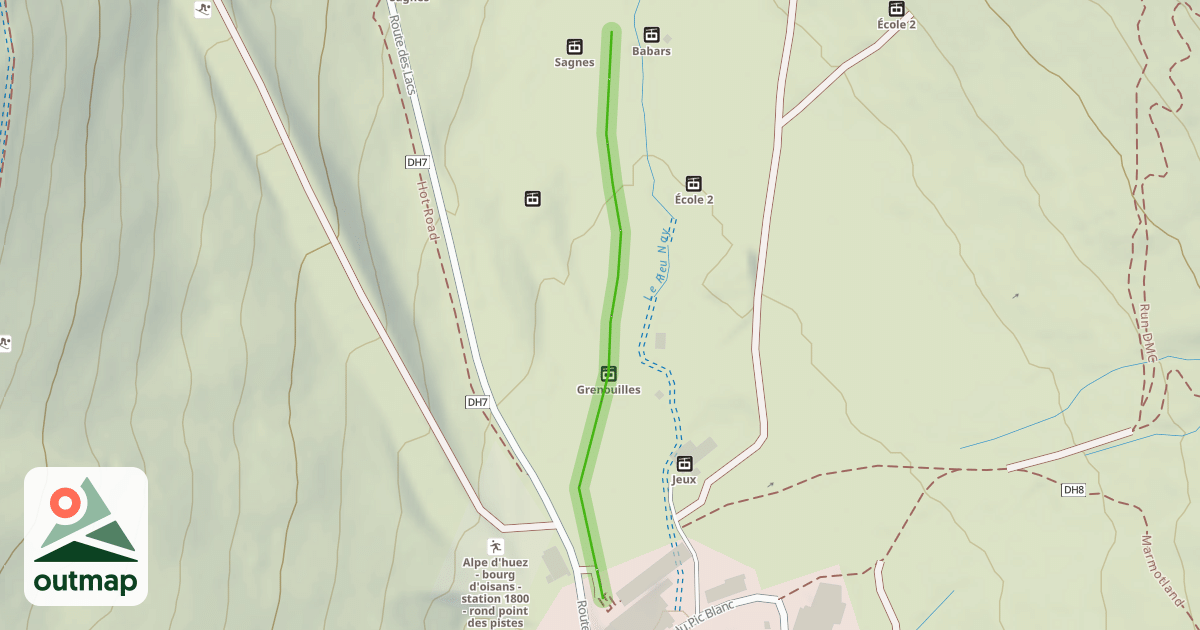 Map of Chardons