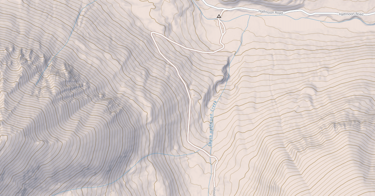 Map preview of SOUTH HALFMOON 4WD