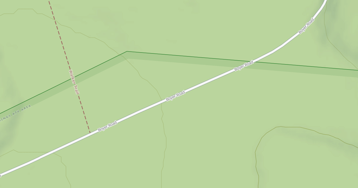 Map preview of Whiskey Springs Trails