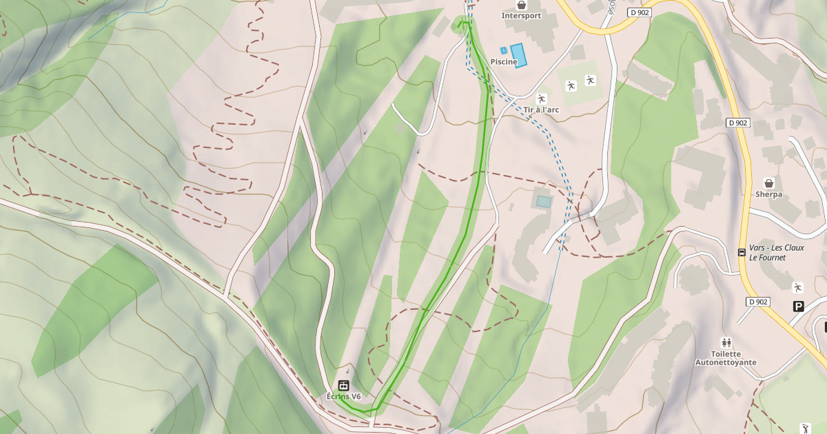 Map preview of Les Ecrins