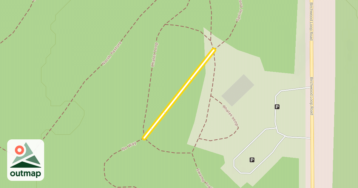 Map of Chalet Loop
