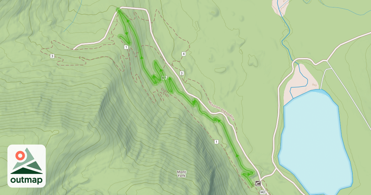 Map of Montée vers Gaule