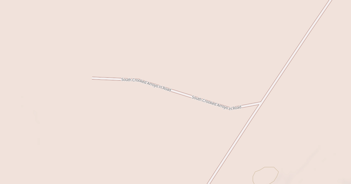 Map preview of SOUTH CROOKED ARROYO H