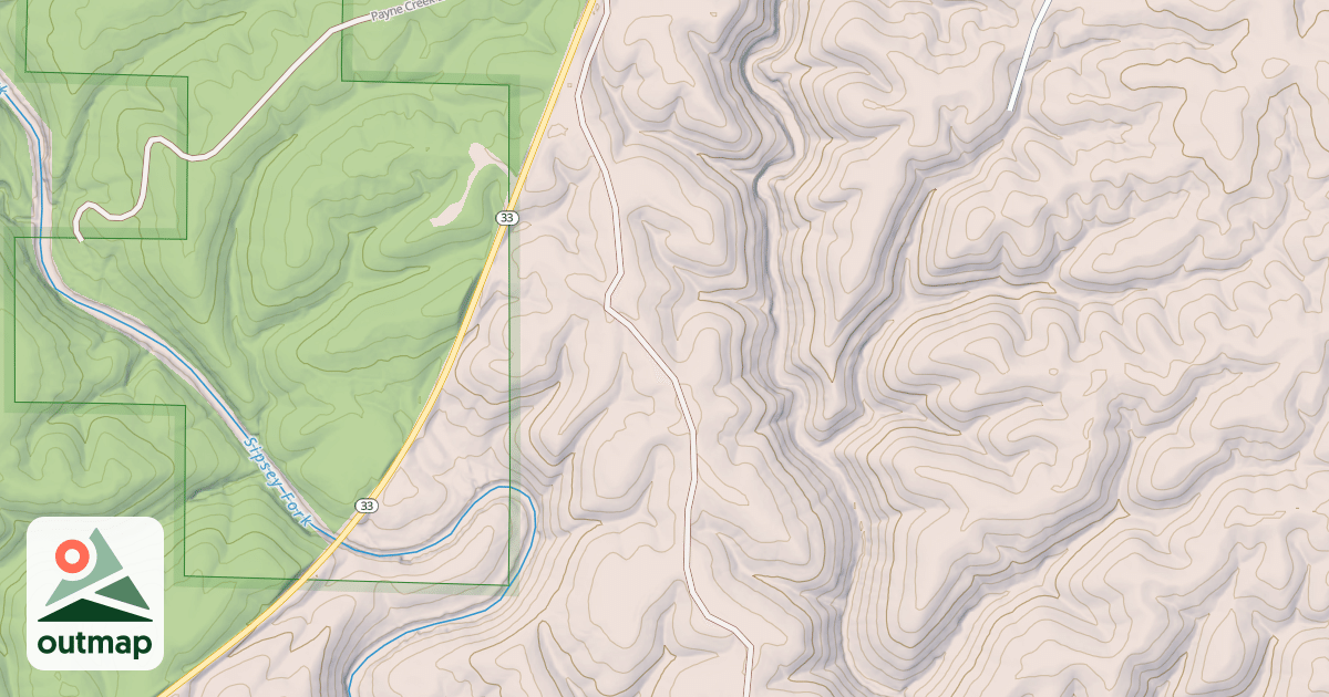 Map of MOODY BEND