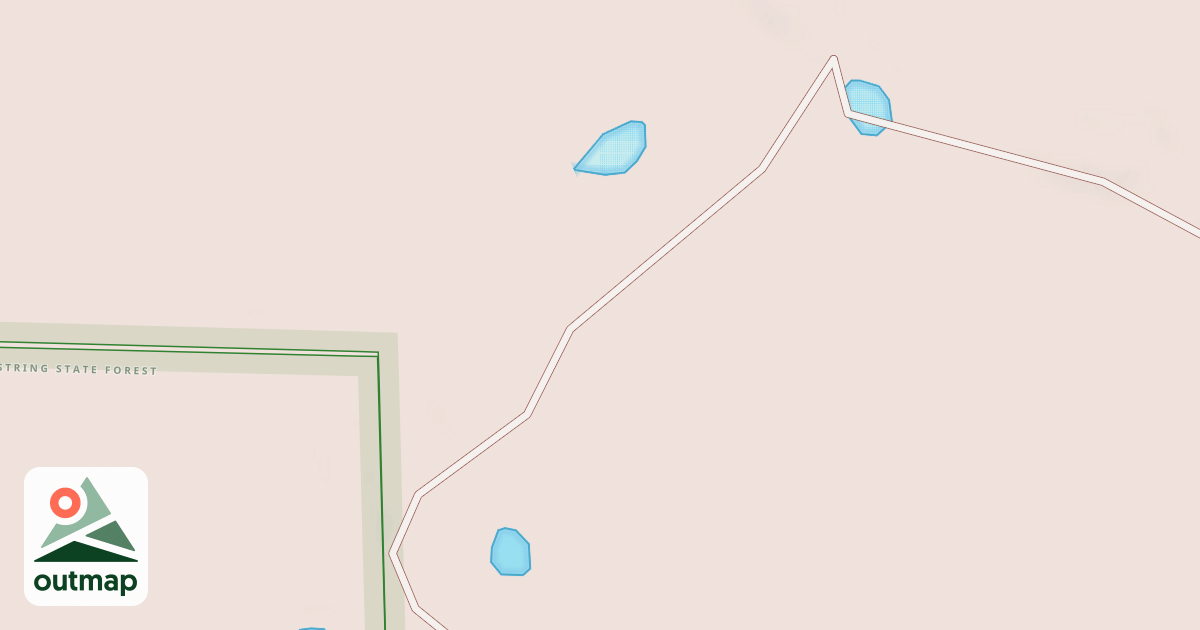 Map of FR 3018 SPUR B