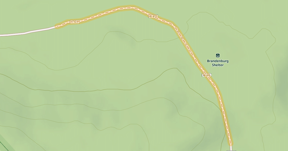 Map preview of Forest Road 1028-610
