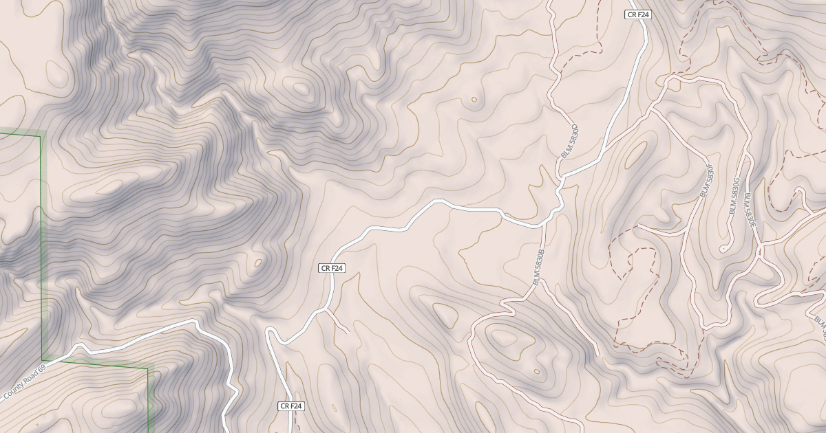 Map preview of Blm T5830k