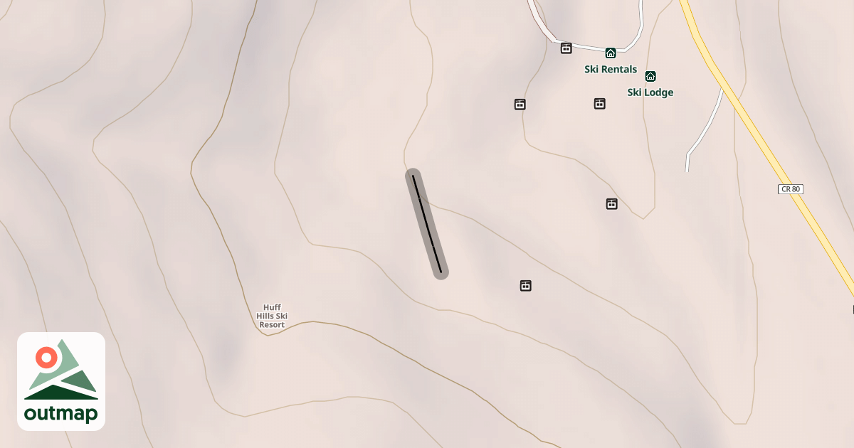 Map of Big Rock