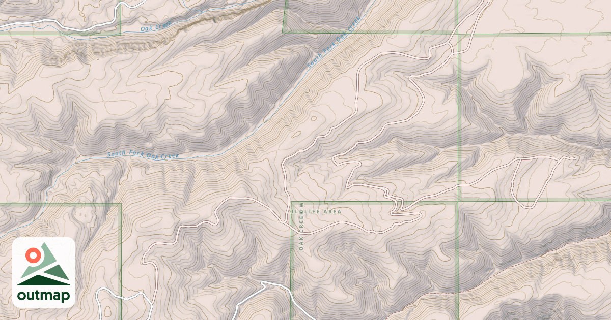 Map of ELK RIDGE