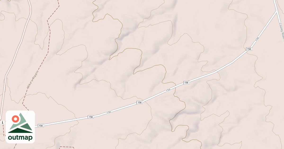 Map of MCGAFFEY LO
