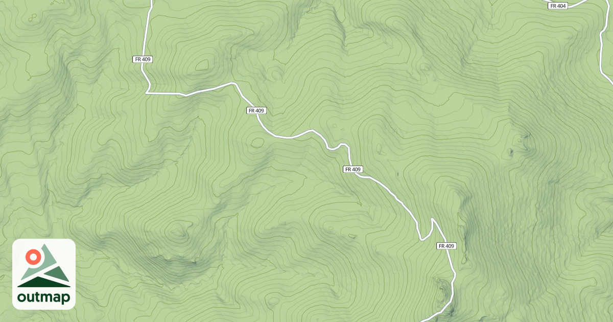 Map of BLACKHALL MT
