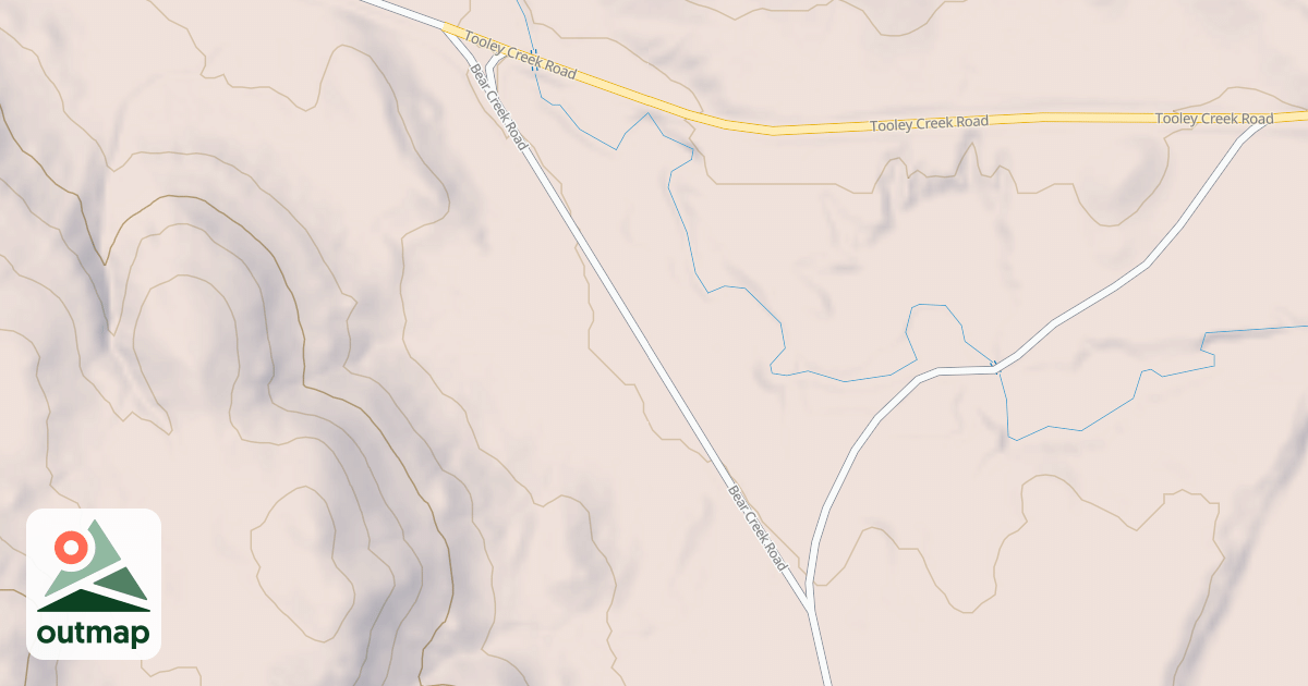 Map of BEAR CR