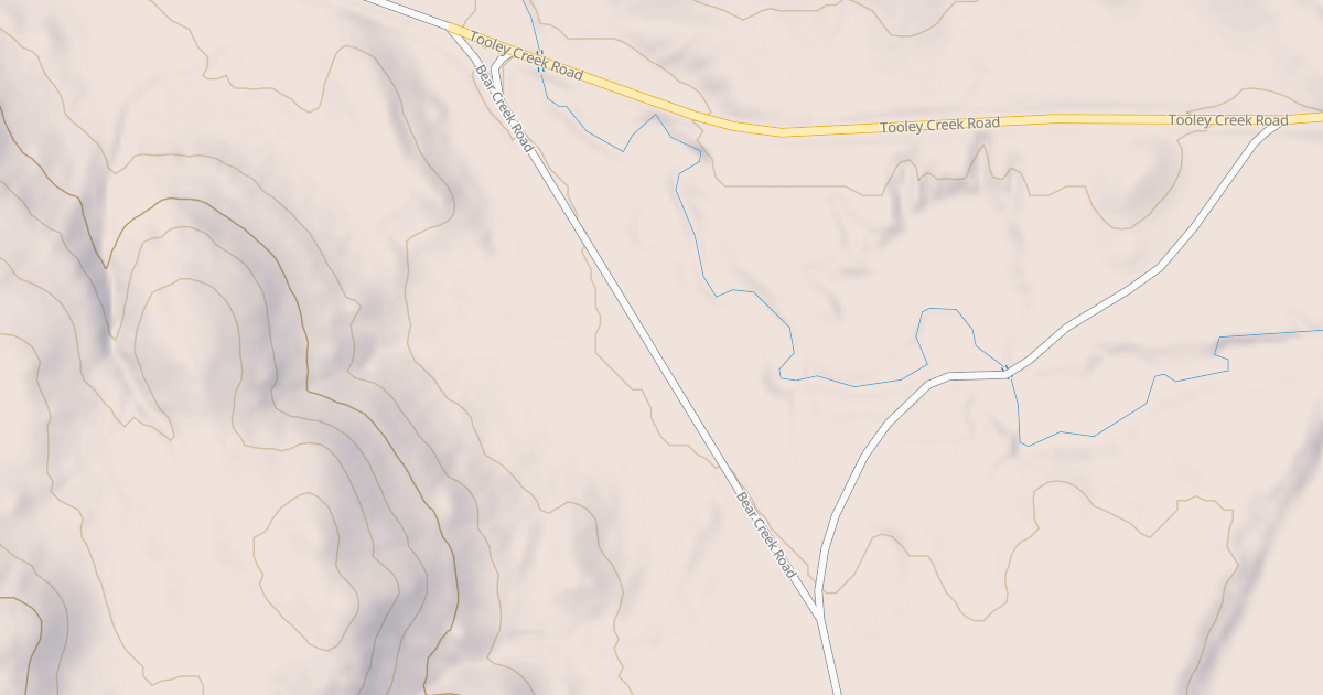 Map preview of BEAR CR